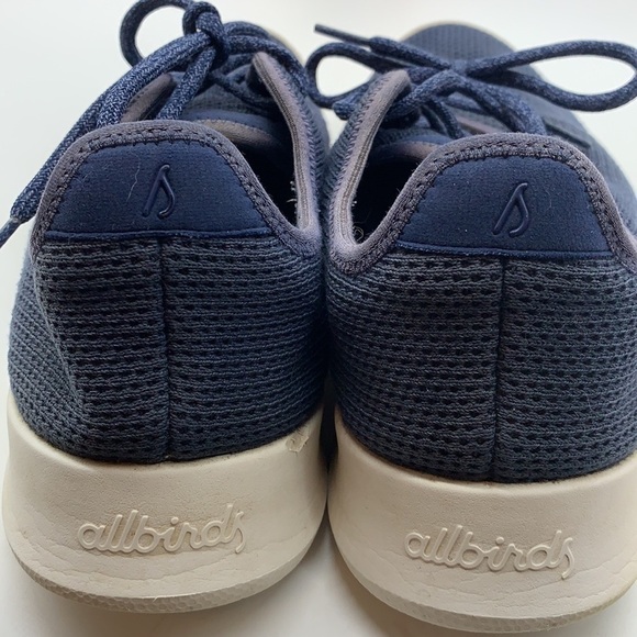 All Birds navy blue Tree Runners Sz 11. MS1354F - Picture 3 of 8